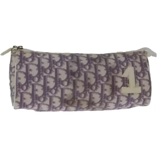 Pre-owned Canvas pouches , female, Sizes: ONE SIZE - Dior Vintage - Modalova