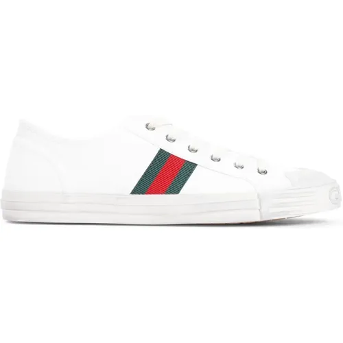 Canvas Sneakers Aw24 , male, Sizes: 10 1/2 UK, 8 1/2 UK, 9 UK - Gucci - Modalova