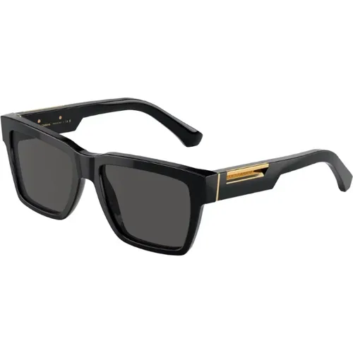 Square Style Sunglasses Unisex , unisex, Sizes: ONE SIZE - Dolce & Gabbana - Modalova