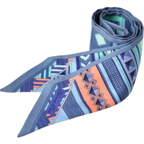 Pre-owned Scarves, female, , Size: ONE SIZE Pre-owned Silk scarves - Hermès Vintage - Modalova