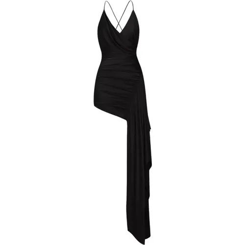 Asymmetric Mini Dress , female, Sizes: XS, S - Alexandre Vauthier - Modalova