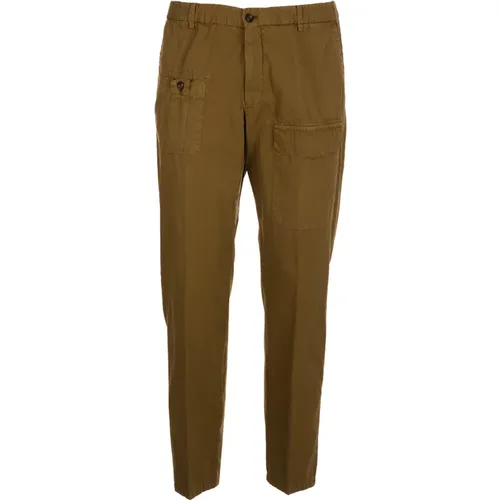 Chinos, male, , Size: L Trousers Classic Style - Briglia - Modalova