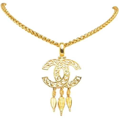 Pre-owned Jewellery, female, , Size: ONE SIZE Pre-owned Metal chanel-jewelry - Chanel Vintage - Modalova