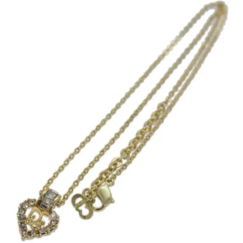 Pre-owned Jewellery, female, , Size: ONE SIZE Pre-owned Metal dior-jewelry - Dior Vintage - Modalova