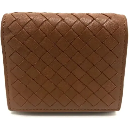 Pre-owned Wallets, female, , Size: ONE SIZE Pre-owned Leather wallets - Bottega Veneta Vintage - Modalova