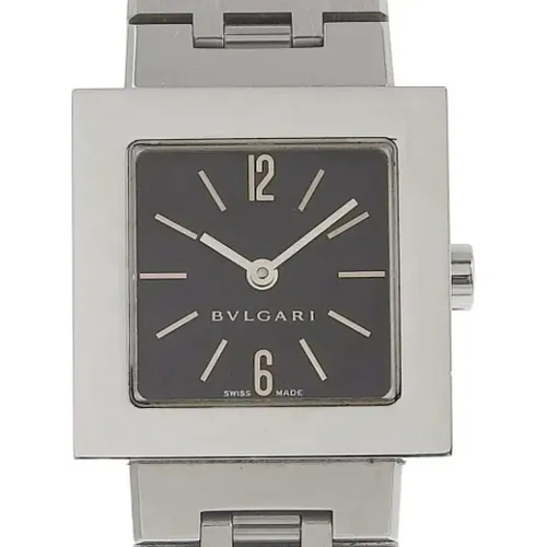 Pre-owned Watches, female, , Size: ONE SIZE Pre-owned Stainless Steel watches - Bvlgari Vintage - Modalova