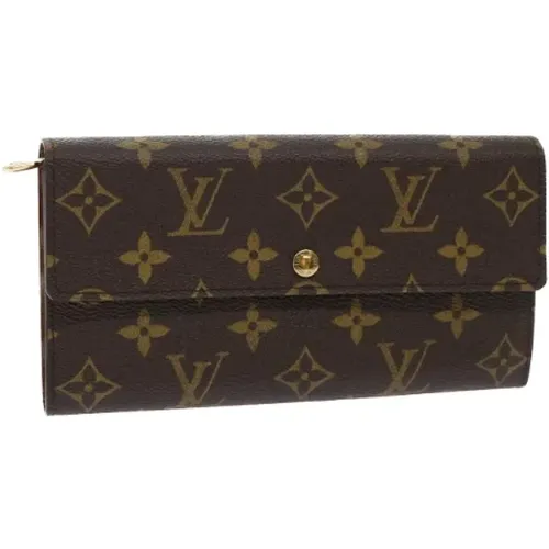 Pre-owned Canvas wallets , female, Sizes: ONE SIZE - Louis Vuitton Vintage - Modalova