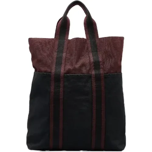 Pre-owned Tote Bags, female, , Size: ONE SIZE Pre-owned Canvas totes - Hermès Vintage - Modalova