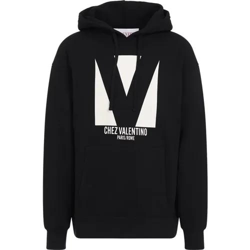 Hoodies, male, , Size: XL Sweatshirt Elevate Wardrobe Fashion Statement - Valentino - Modalova