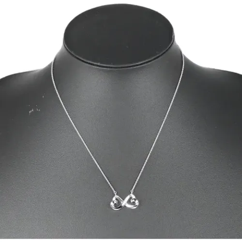 Pre-owned Jewellery, female, , Size: ONE SIZE Pre-owned Silver necklaces - Tiffany & Co. Pre-owned - Modalova