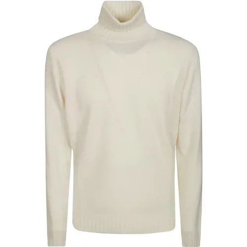 Ribbed Turtleneck Sweater , male, Sizes: 2XL, M, XL, L, 3XL - Filippo De Laurentiis - Modalova