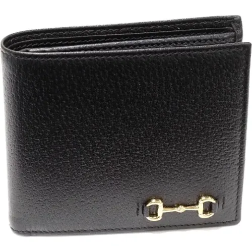 Pre-owned Wallets, female, , Size: ONE SIZE Pre-owned Leather wallets - Gucci Vintage - Modalova