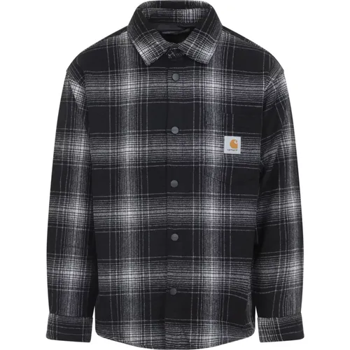 Casual Shirts, male, , Size: XL Brennan Check Shirt Jacket - Carhartt WIP - Modalova