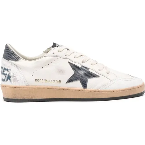 Distressed Sneakers with Star Detail , male, Sizes: 11 UK, 10 UK - Golden Goose - Modalova