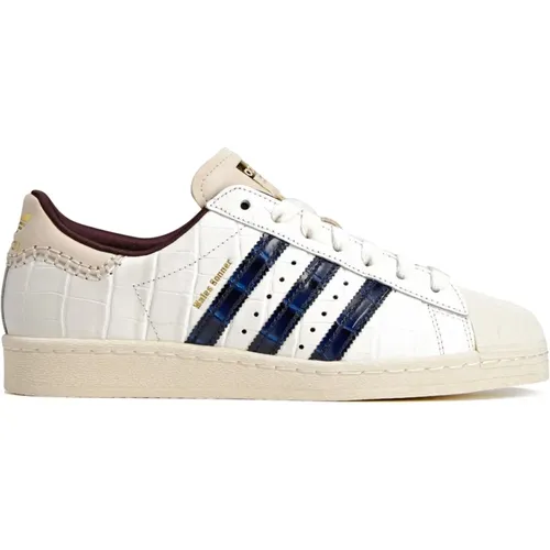 Sneakers, male, , Size: 11 1/2 US Beige Superstar Stylish Sneakers - Adidas - Modalova