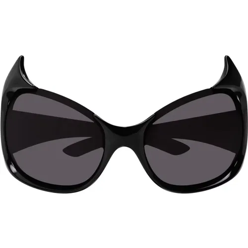 CatLarge Sunglasses , unisex, Sizes: ONE SIZE - Balenciaga - Modalova