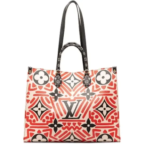 Pre-owned Tote Bags, female, , Size: ONE SIZE Pre-owned Canvas louis-vuitton-bags - Louis Vuitton Vintage - Modalova