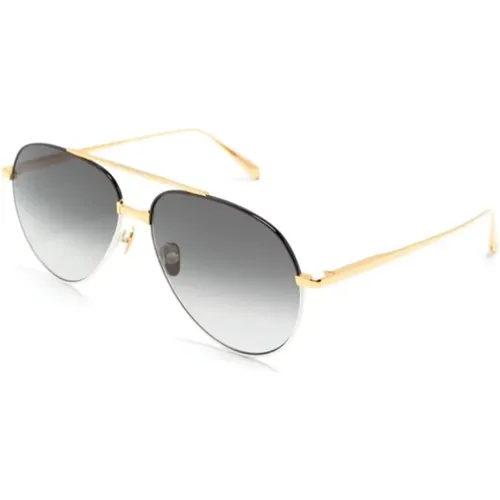 Multicolour Sunglasses, Must-Have for Everyday , female, Sizes: 61 MM - Linda Farrow - Modalova