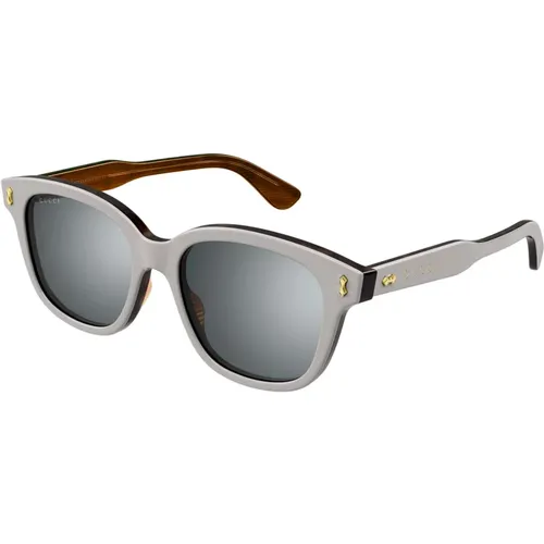 Silver/Brown Sunglasses,/Grey Sunglasses,Havana/Brown Sunglasses - Gucci - Modalova