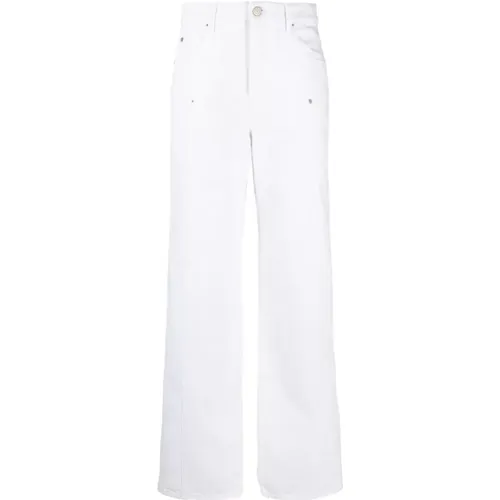 Cotton Straight-Leg Jeans , female, Sizes: M, S, XS, 2XS - Isabel Marant Étoile - Modalova