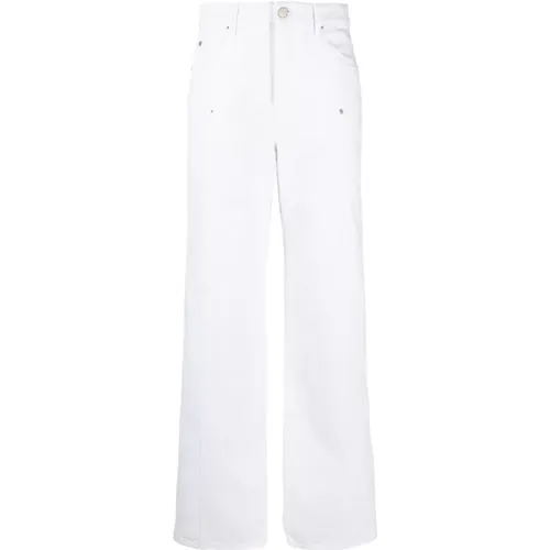 Cotton Straight-Leg Jeans , female, Sizes: XS, 2XS - Isabel Marant Étoile - Modalova