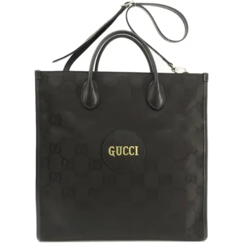 Pre-owned Tote Bags, female, , Size: ONE SIZE Pre-owned Canvas totes - Gucci Vintage - Modalova