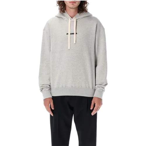 Logo Hoodie , Herren, Größe: XL - Jil Sander - Modalova