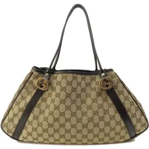 Pre-owned Canvas totes , female, Sizes: ONE SIZE - Gucci Vintage - Modalova