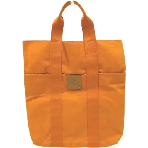 Pre-owned Tote Bags, female, , Size: ONE SIZE Pre-owned Fabric handbags - Hermès Vintage - Modalova