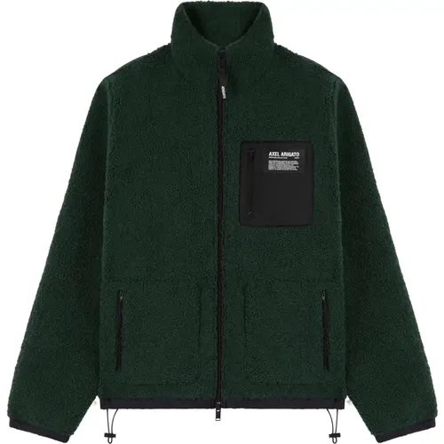 Billie Fleece Jacke , Herren, Größe: L - Axel Arigato - Modalova