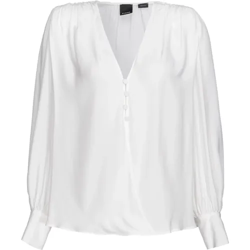 Bluse mit kleinen Kn�pfen PINKO - pinko - Modalova