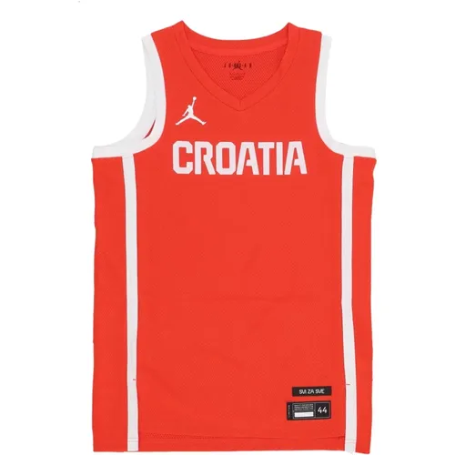 Kroatien Basketball Tank Top , Herren, Größe: XL - Jordan - Modalova