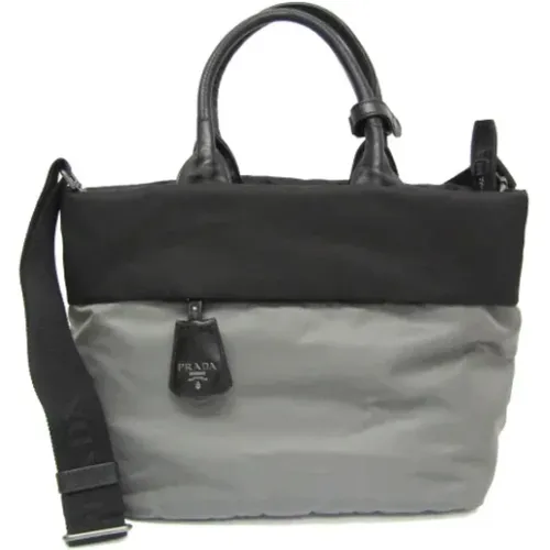 Pre-owned Tote Bags, female, , Size: ONE SIZE Pre-owned Leather prada-bags - Prada Vintage - Modalova