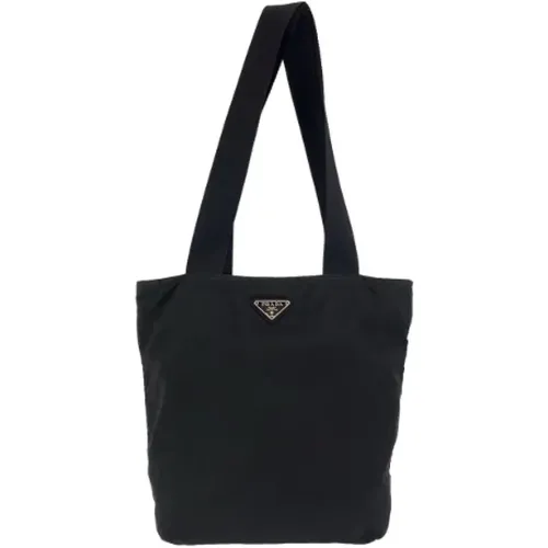 Pre-owned Tote Bags, female, , Size: ONE SIZE Pre-owned Canvas prada-bags - Prada Vintage - Modalova