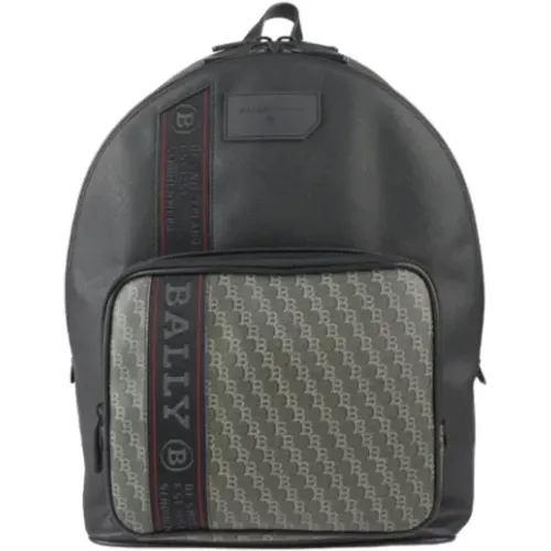 Pre-owned Backpacks, male, , Size: ONE SIZE Pre-owned Leather backpacks - Bally Pre-owned - Modalova