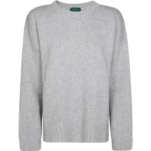 Stilvoller Rundhalsausschnitt Pullover , Damen, Größe: S - Jejia - Modalova