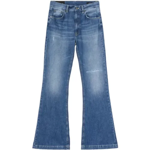 Flared Olivia Jeans für Frauen , Damen, Größe: W27 - Dondup - Modalova