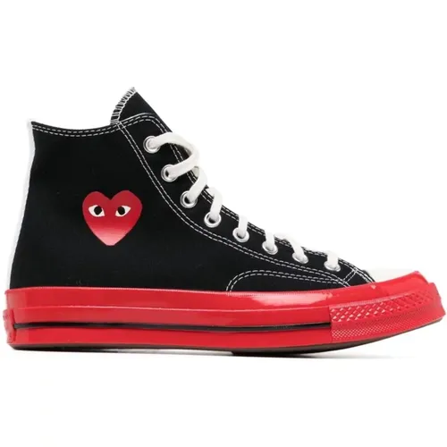 Chuck Taylor 1970s High Top Sneakers , male, Sizes: 5 UK - Comme des Garçons Play - Modalova