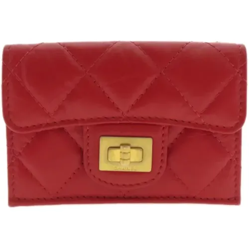 Pre-owned Wallets, female, , Size: ONE SIZE Pre-owned Leather wallets - Chanel Vintage - Modalova