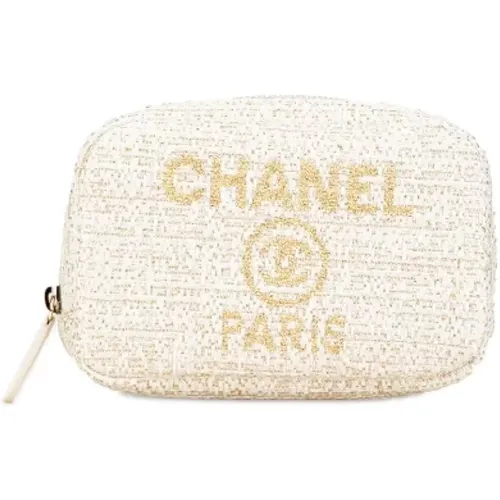 Pre-owned Canvas chanel-bags , female, Sizes: ONE SIZE - Chanel Vintage - Modalova