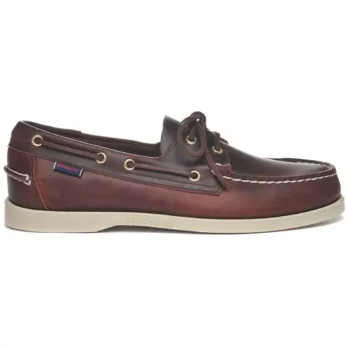 Burgundy Loafer Shoes , male, Sizes: 8 UK, 10 UK, 9 UK, 7 UK - Sebago - Modalova