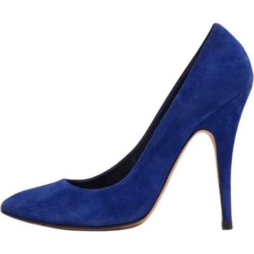 Pre-owned Suede heels , female, Sizes: 7 UK - Giuseppe Zanotti Pre-owned - Modalova