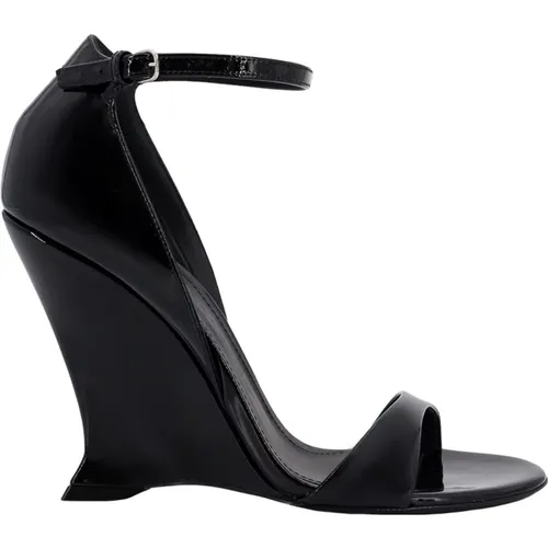 Leather Sandals with Adjustable Ankle Strap , female, Sizes: 2 1/2 UK, 3 UK - Salvatore Ferragamo - Modalova
