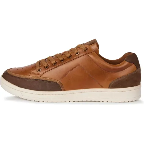 Wildleder Leder Niedrige Sneakers , Herren, Größe: 44 EU - Boggi Milano - Modalova