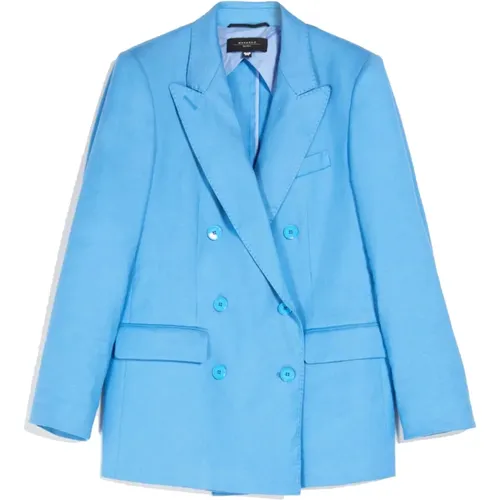 Yarden Jacke - Hellblau - Max Mara Weekend - Modalova