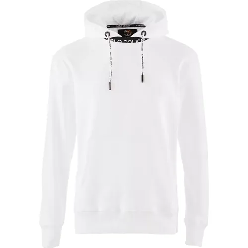 Unique Hooded Sweatshirt Dagai , male, Sizes: 3XL, S - carlo colucci - Modalova