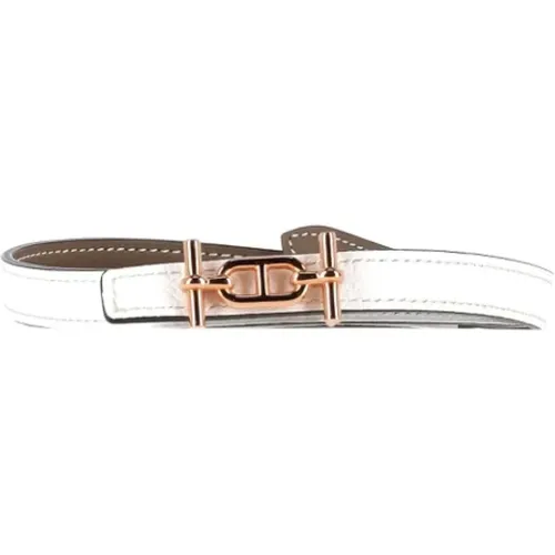 Pre-owned Belts, female, , Size: ONE SIZE Pre-owned Leather belts - Hermès Vintage - Modalova