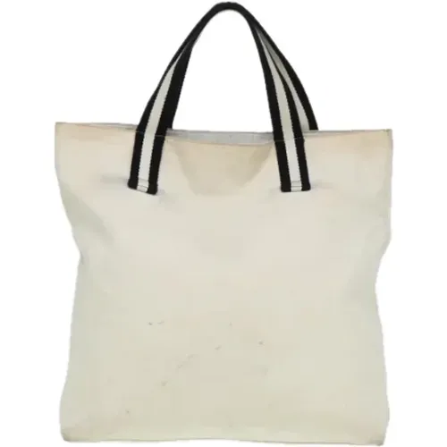 Pre-owned Tote Bags, female, , Size: ONE SIZE Pre-owned Canvas totes - Gucci Vintage - Modalova