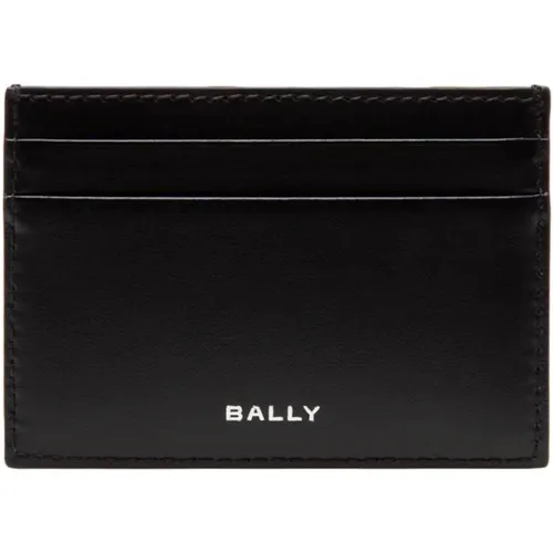 Leather Card Holder , male, Sizes: ONE SIZE - Bally - Modalova