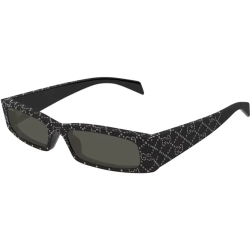 Sunglasses, unisex, , Size: ONE SIZE Stylish Sunglasses with Unique Design - Gucci - Modalova